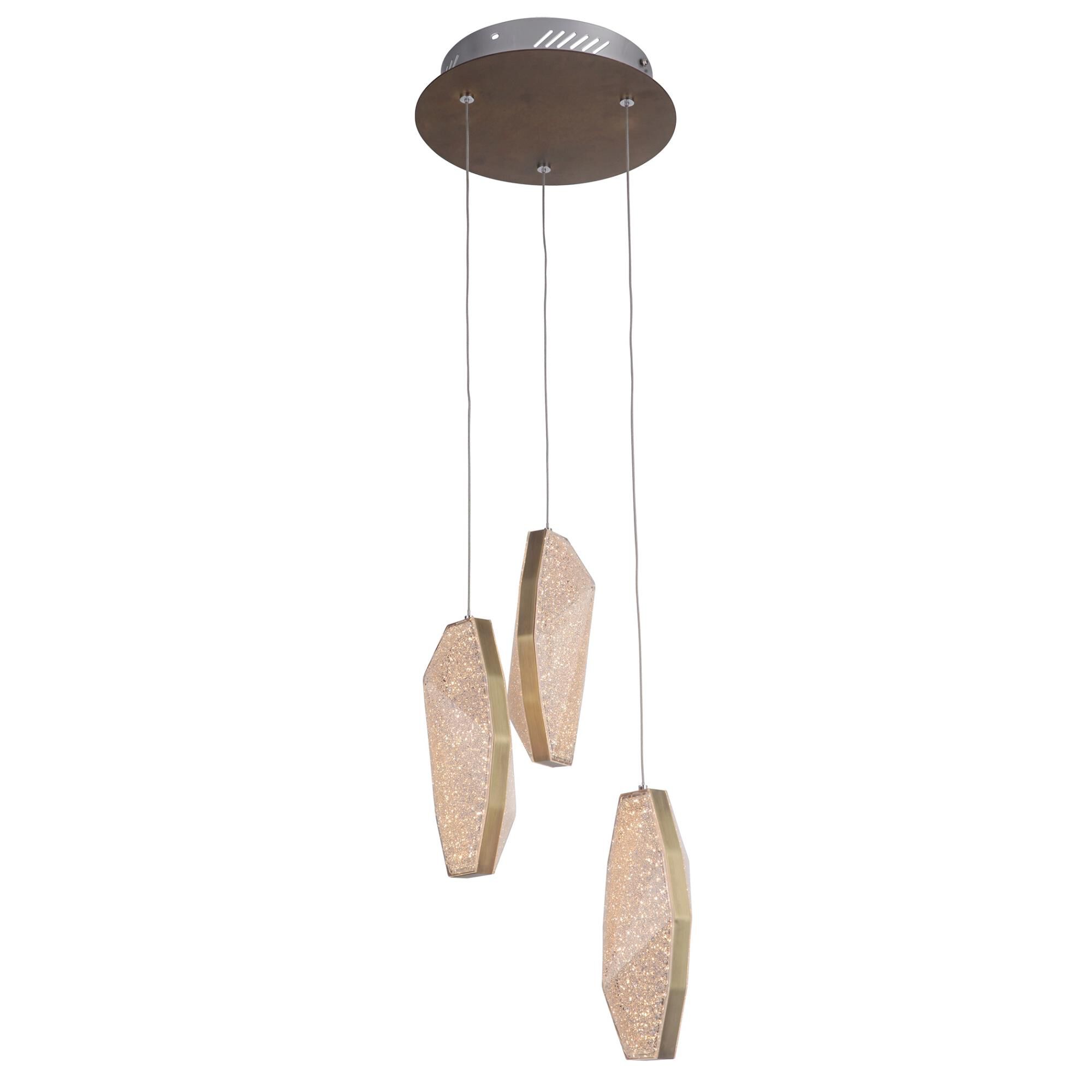 11 Inch 3 Light LED Multi Light Pendant by Craftmade